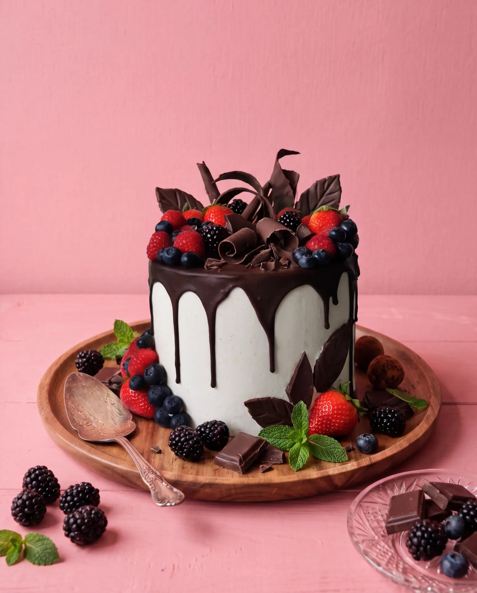 Dripcake mit Obst