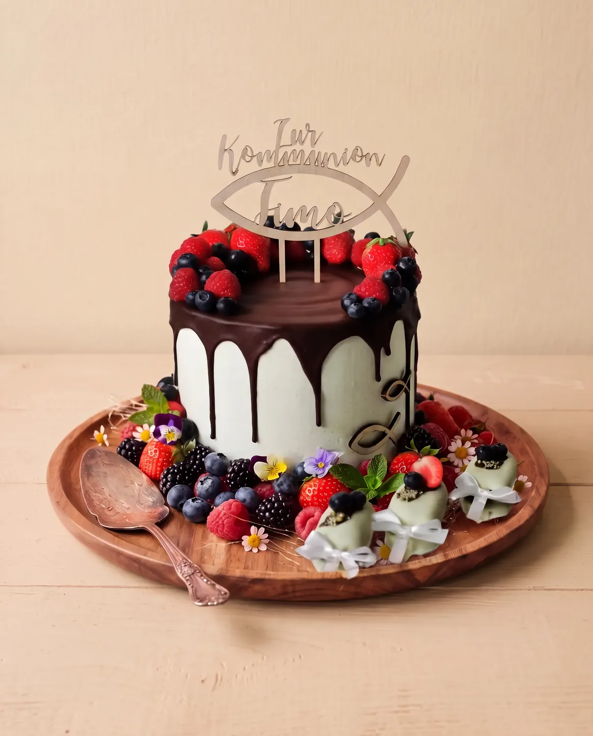 Dripcake mit Obst