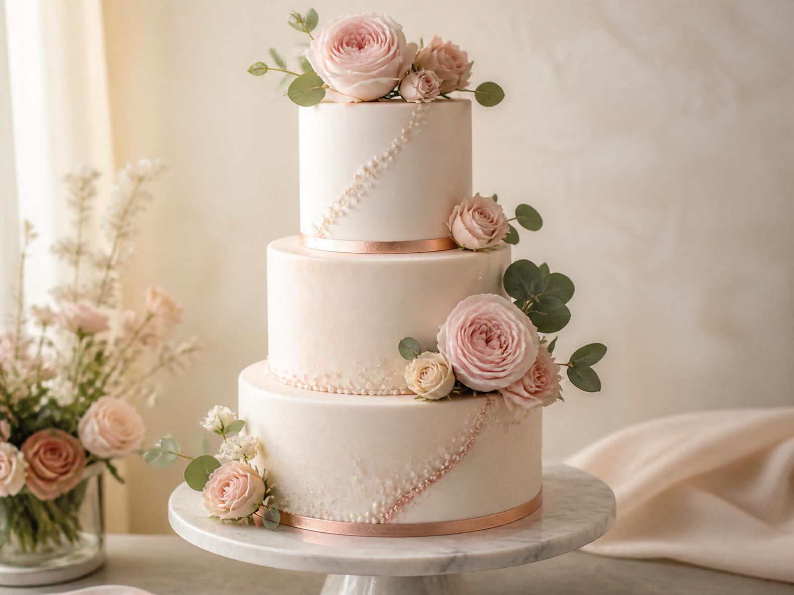 Hochzeitstorte Royal, handgemachtes Gebäck von Danny's Shop